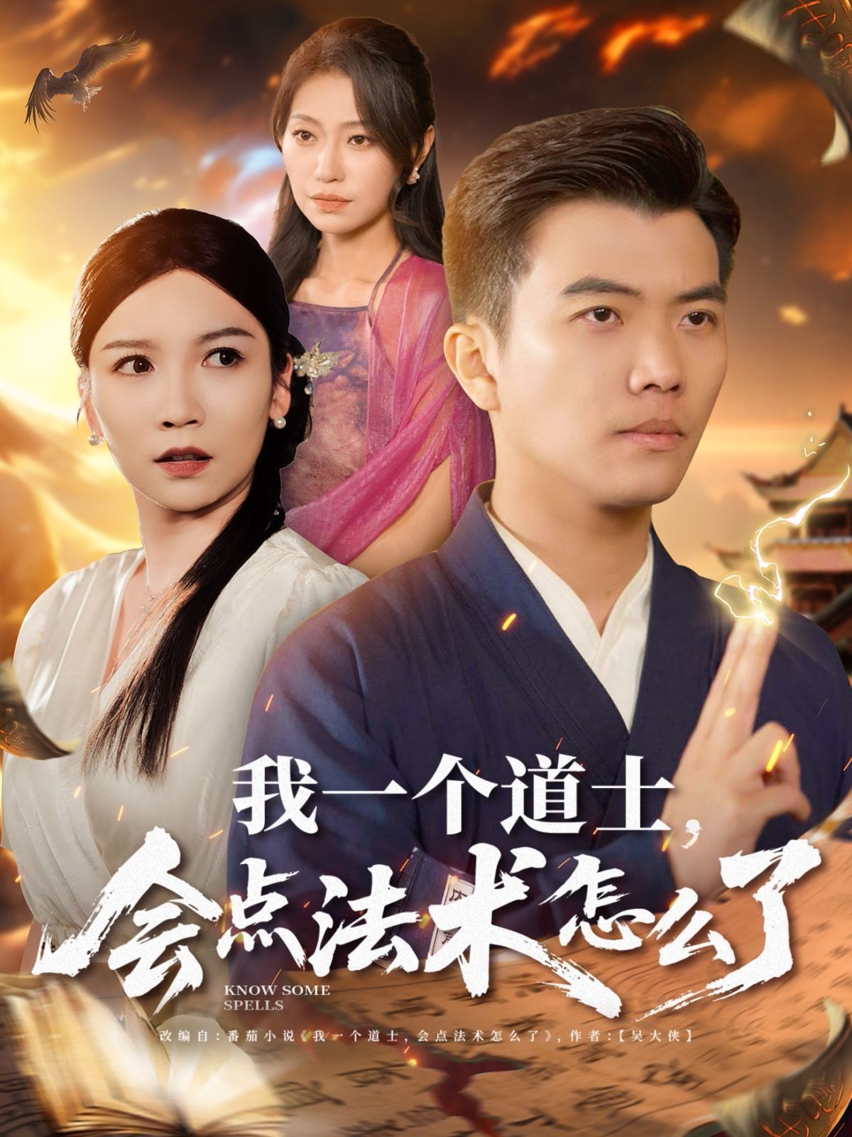 我一個(gè)道士會(huì)點(diǎn)法術(shù)怎么了(全集)